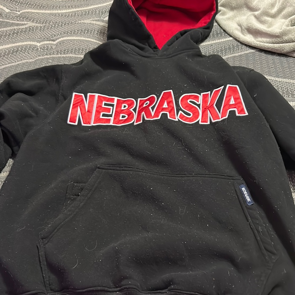 Medium Nebraska hoodie size medium